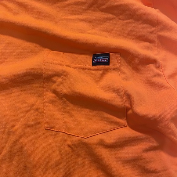 High Vis Orange Dickies Dry Fit - Picture 2 of 3